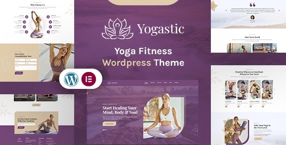Yogastisch |  WordPress-Template für Yoga und Fitness